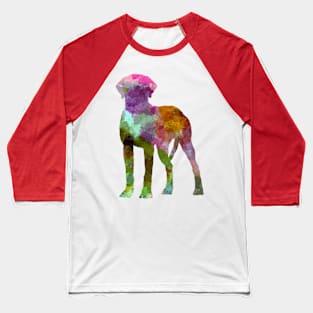 Rhodesian Ridgeback in watercolor Baseball T-Shirt